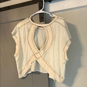 Stylish Cream Women's Top